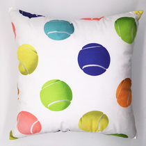 Tennis Dream Seven colorful Pillow Creative Tennis Hug Pillow Warm Back Cushions Leaning Against Pillows I Love Tennis Club PN14