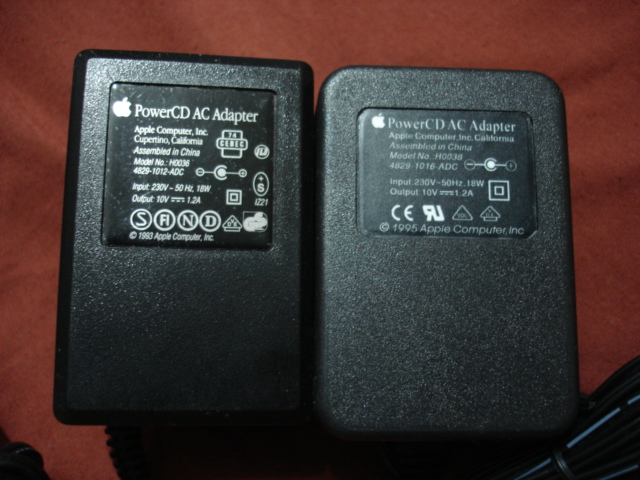 Apple PowerCD original power supply inventory (CDF100 PCD880)