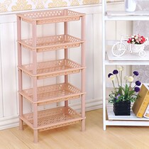 Kitchen storage rack floor multi-layer fruit and vegetable rack supplies vegetable basket storage basket toy storage rack household encyclopedia