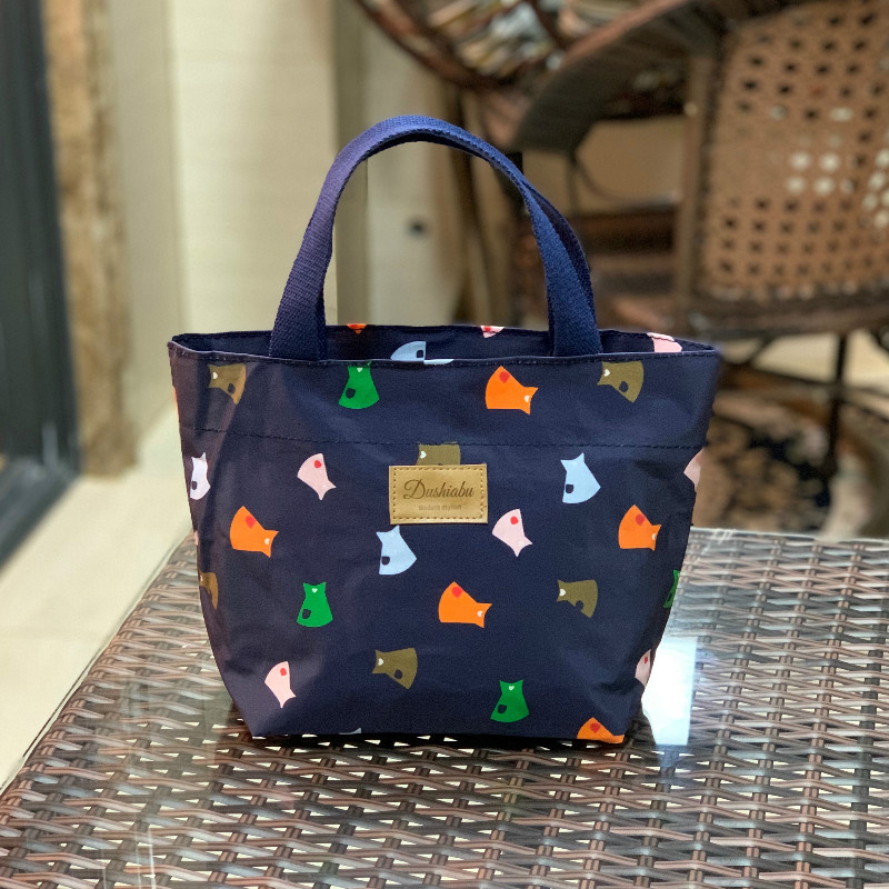 Japanese small tote bag waterproof cloth lunch box bag lunch bag mother bag