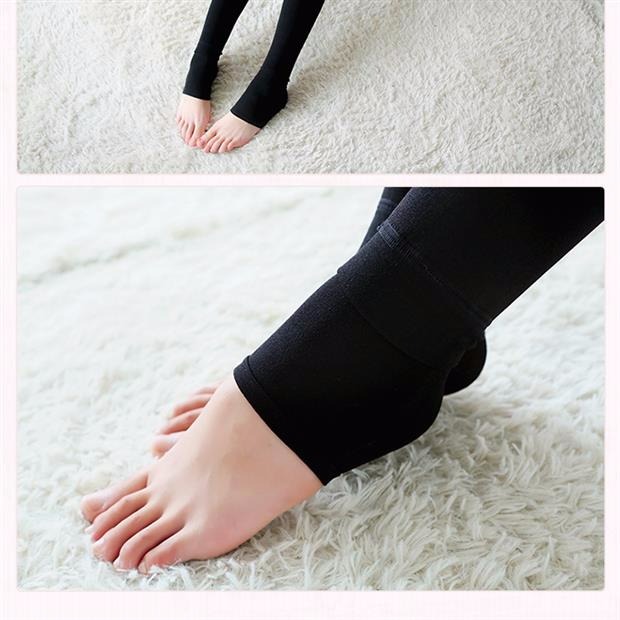 # 潮流 女装 #. Stretch Slim Thin Scary Ấm xà cạp Polyester quần thun ôm
