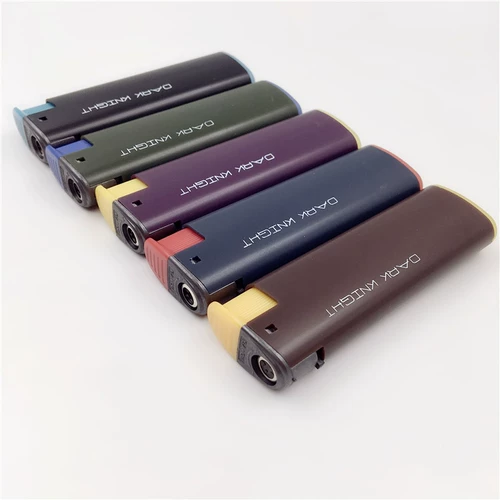 Матовая взрывобезопасная пластиковая ветрозащитная одноразовая электронная зажигалка