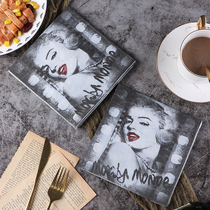 New printed napkin paper towels color face towels paper wedding paper towel paper Monroe paper Monroe B37