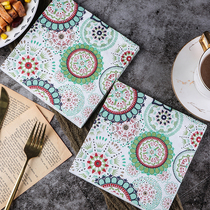 Factory Sales New Color Napkins Paper Towels Printed Napkins Birthday Party Paper Towel Pure Wood Pulp Paper