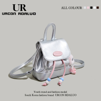 UR Advanced Feel Silver double bag bag Women 2023 new wave Large вместимость для отдыха маленький