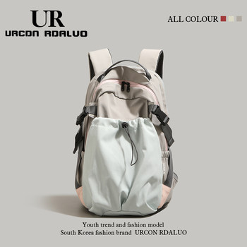 Ur Nylon Cloth Backpack 2025 New Large-Capacity Lightweight Backpack Student School Bag Short-Distance Travel Bag Mountaineering Bag
