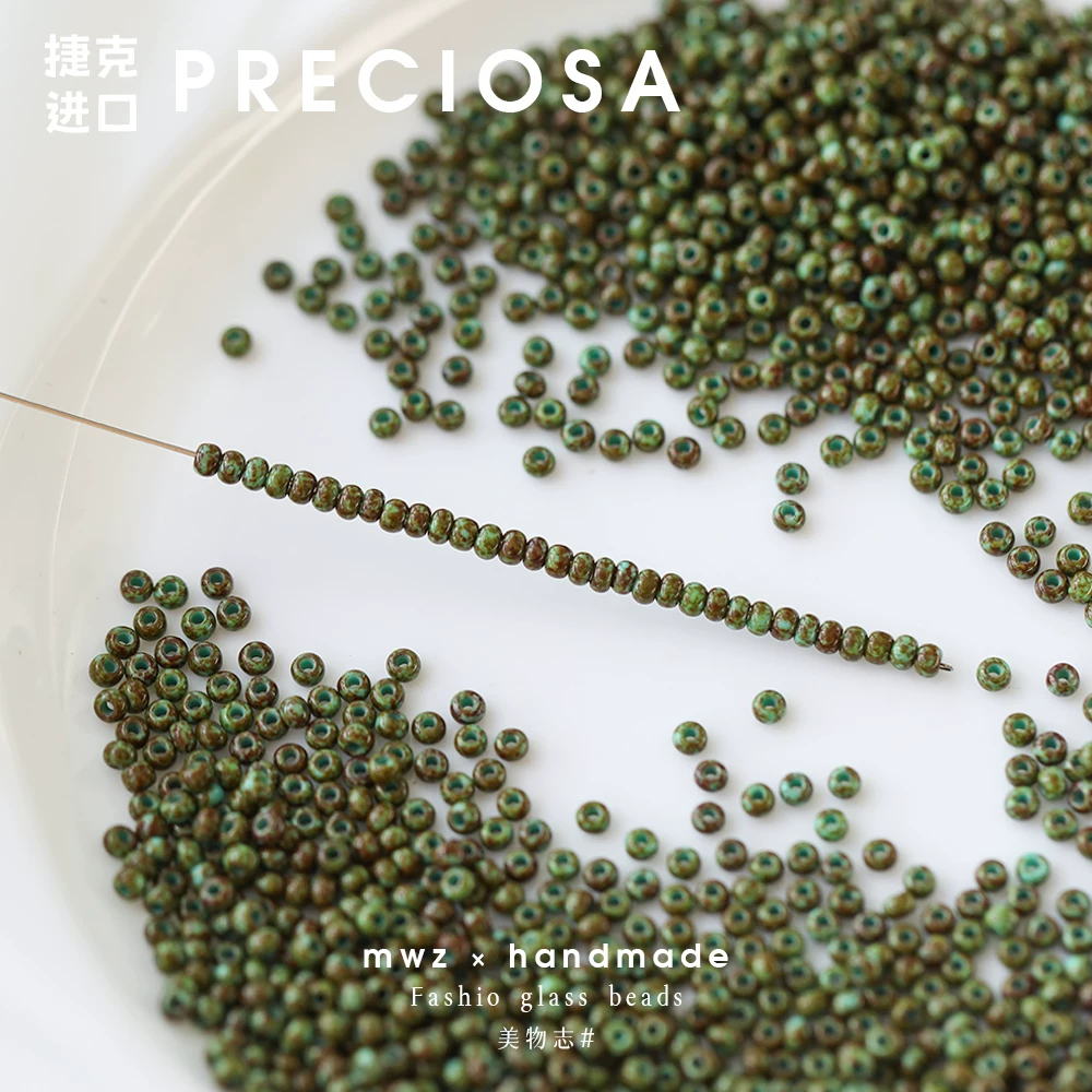 Импортированный чешский рис Jewelry Ciosa 2/2.2/3/4мм бусины Picasso стекло ручной работы для бисероплетения DIY