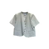 Южнокорейский товар, летняя одежда, кардиган, в корейском стиле, V-образный вырез, яркий броский стиль, по фигуре