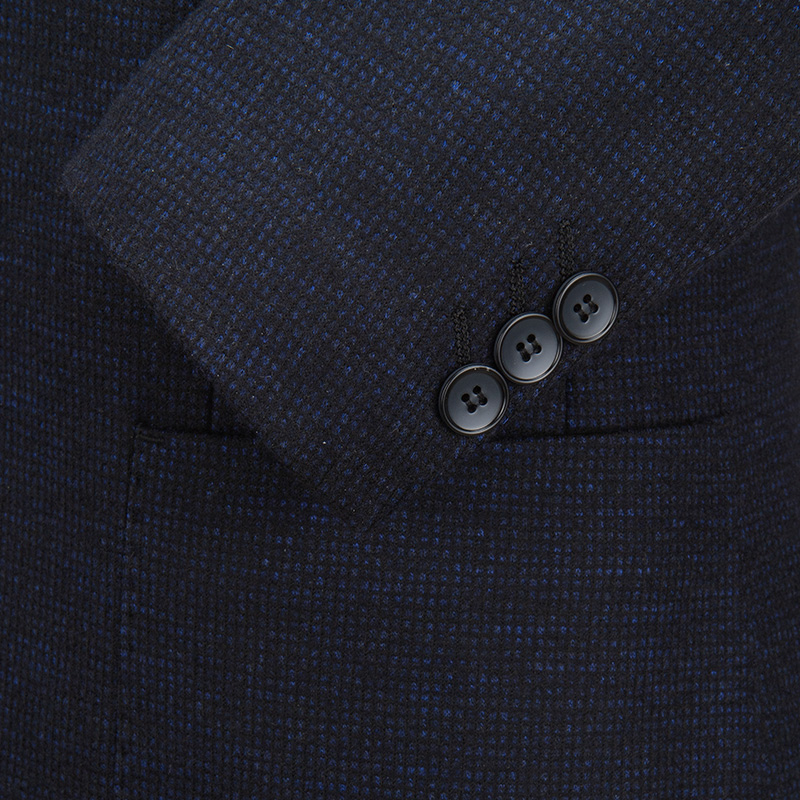 Hany Hanni nam giới kinh doanh thời trang phù hợp với những người đàn ông màu xanh của len xu hướng thân đẹp trai bình thường phù hợp với áo khoác
