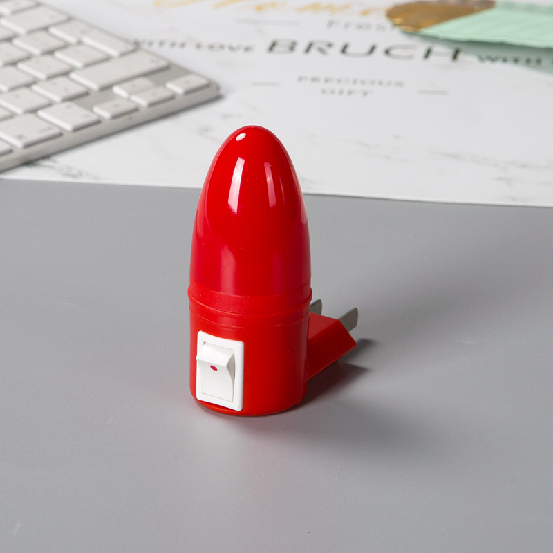 Red Led Pointed Night Light Plug-In with Switch Sexy Night Light Bedside Lamp Wedding into the House and Festive