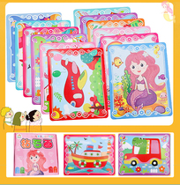 Handmade in children Diamond Painting Button Painting Nursery Handmade Creative DIY Toy Paste Painting Material Bag