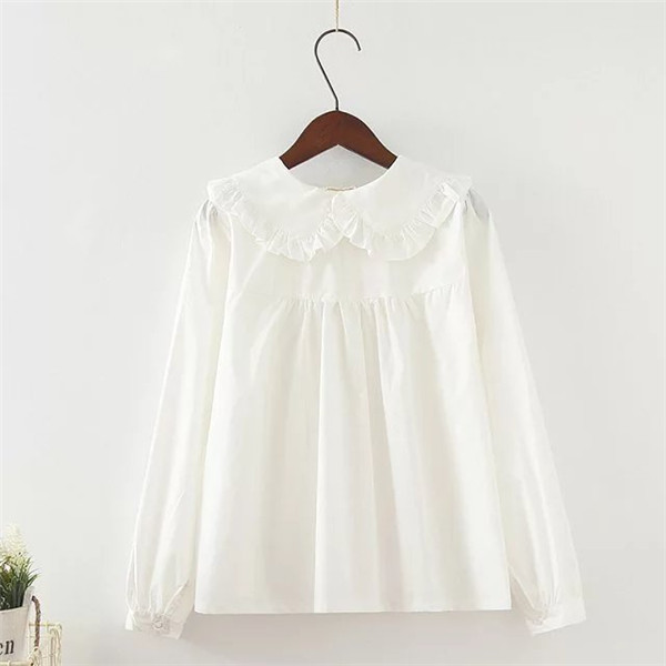 Chemise fille à manche longue - Ref 2085820 Image 14