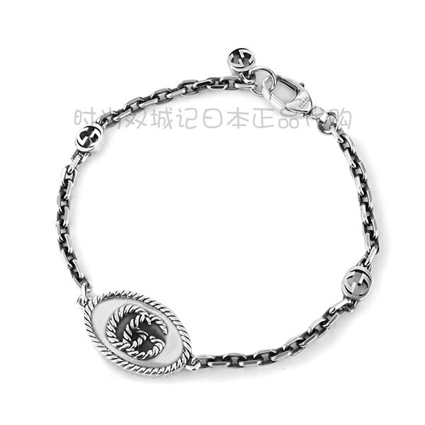 Gucci New Model Gg Marmont Men's and Women's Gift 925 Silver Fashion Bracelet 627749