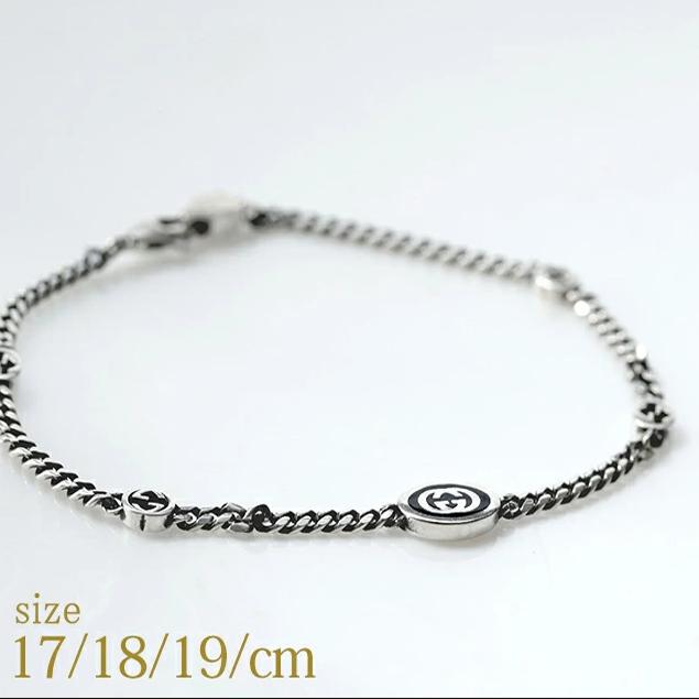 Gucci Men's and Women's Vintage 925 Silver Fashion Bracelet 678657 Genuine Direct Shipping Gucci Men's and Women's Vintage 925 Silver Fashion Bracelet 678657 Genuine Direct Shipping
