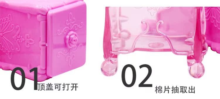 Hộp đựng khăn Nhật Bản sang trọng - Công cụ Nail bộ làm nail
