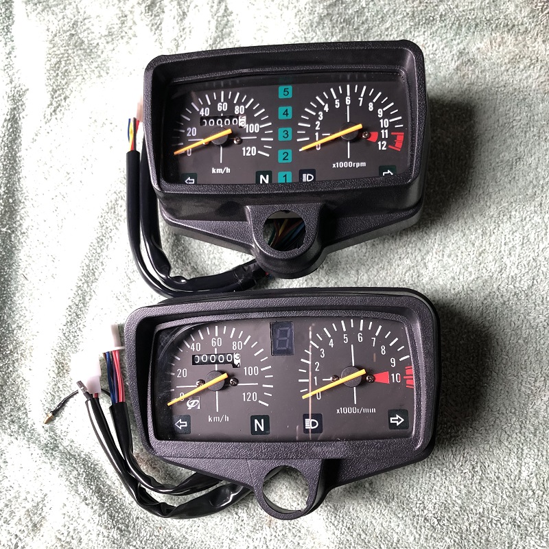 Locomotive instrument assembly CG125 speed dial Pearl River Happiness XF150 odometer kilometer meter meter