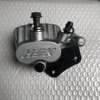 Left rear wheel pump pores distance 4.5 cm