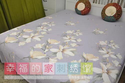 Hàn Quốc giặt chăn bông trải giường ngủ bí mật quilting không dễ dàng để dây thoải mái bông mềm trượt dễ chăm sóc ga trải giường đơn