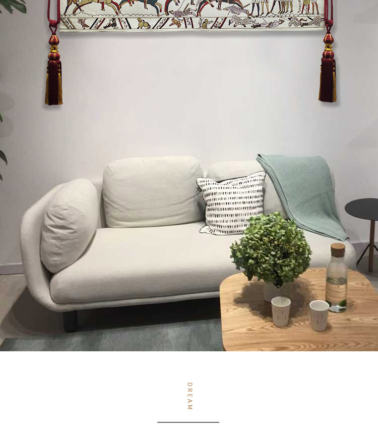 Trường học mới Tấm thảm của Bỉ Tấm thảm văn hóa thời trung cổ châu Âu Tấm thảm tấm lá Anh Tấm thảm gió Anh Mới thảm treo tường 2m