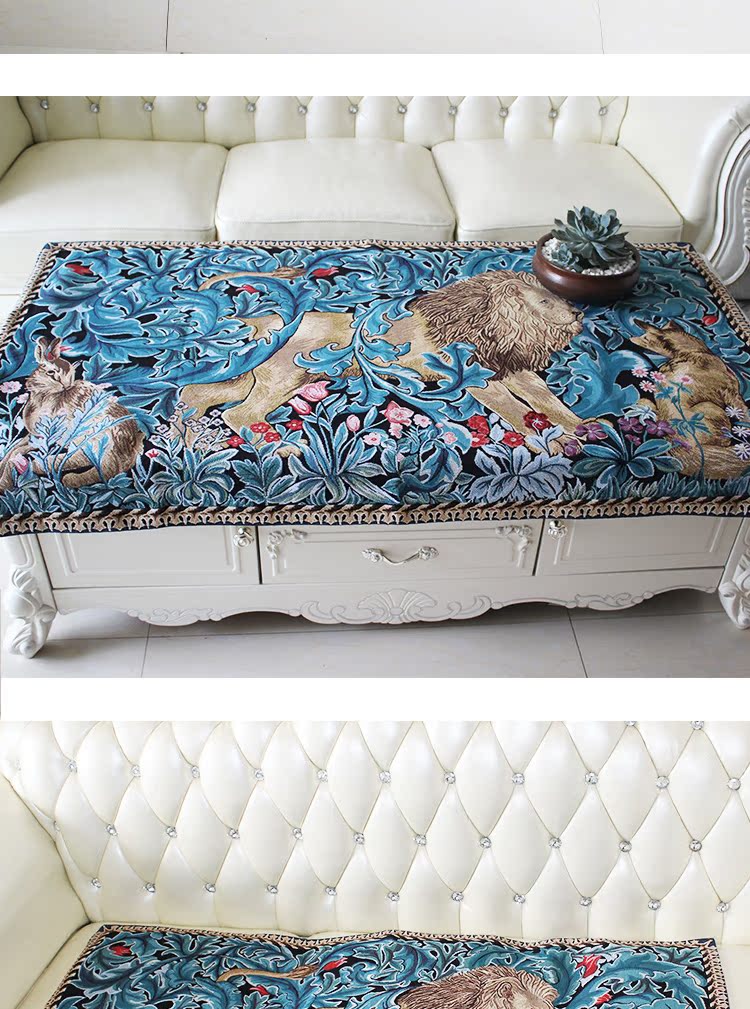 New School Bỉ Tapestry Tapestry Art Tapestry Gift William Morris "Lion King" Bài đăng miễn phí thảm trang trí