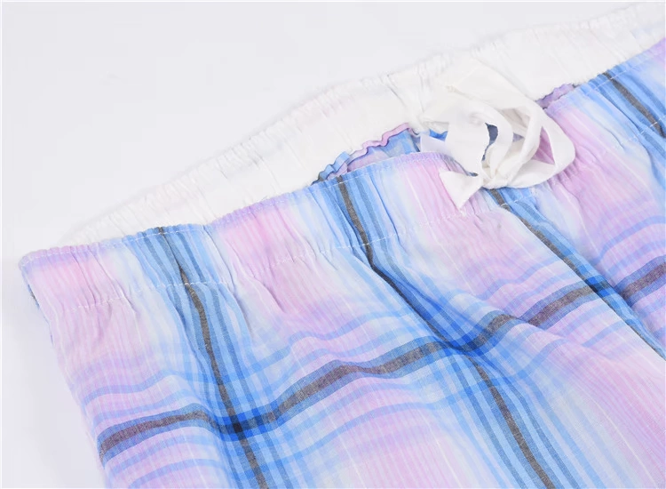 Cắt nhãn hiệu! Của phụ nữ mùa xuân và mùa hè dệt bông nhà quần quần cotton mỏng lỏng kích thước lớn quần ngủ điều hòa không khí quần quần âu