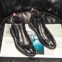 Winter Mens Boot Chelsea Boot Mens High Help Inn Wind Brock Martin Boot Mens Edition Help Short Boots Tide