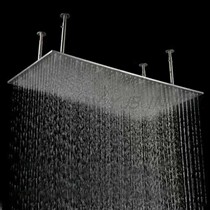 304 LIFTABLE RAIN SHOWER LARGE TOP SPRAY SHOWER CEILING TYPE SQUARE SHOWER HEAD DOUBLE DAY CURTAIN TYPE STAINLESS STEEL FLOWER SPRINKLE