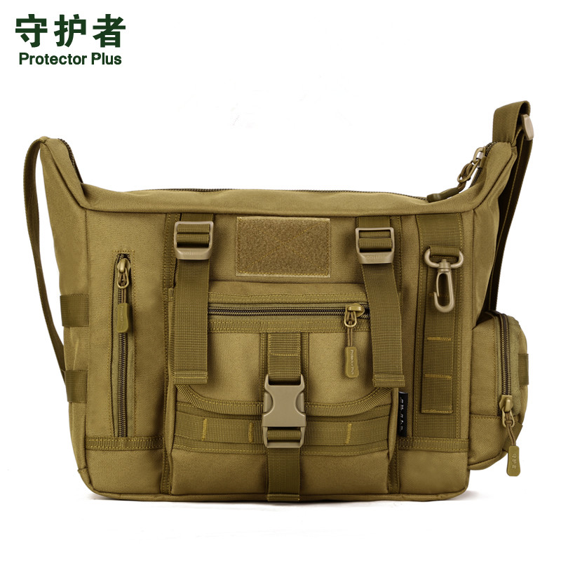 Bag Large Capacity Travel Bag Waterproof Male IPAD Slanted Satchel 14 Inch Computer Bag Single Shoulder Bag Oxford Cloth Large Satchel Bag