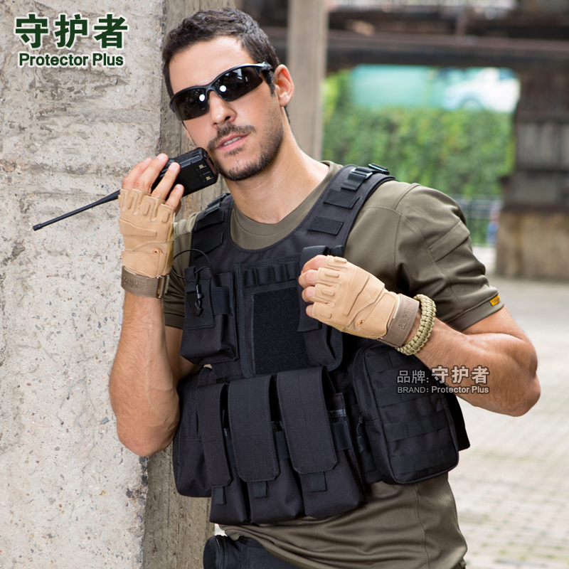 Field module fittings vest of combat amphibious camouflage - camouflage tactical vest - fittings for life - person CS equipment outdoor army vest