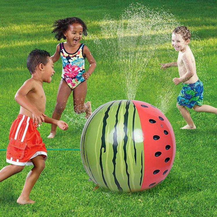 Kindergarten Outdoor Toy Children Lawn Sand Pool Play Water Spray Watermelon Ball Play Water Young Teaching Pleasure Equipment Supplies