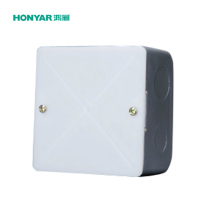 HONYAR Hong Goose Switch Socket Full Copper Waterproof Ground Socket Mounting Box Underbox Ground Plug Box Junction Box