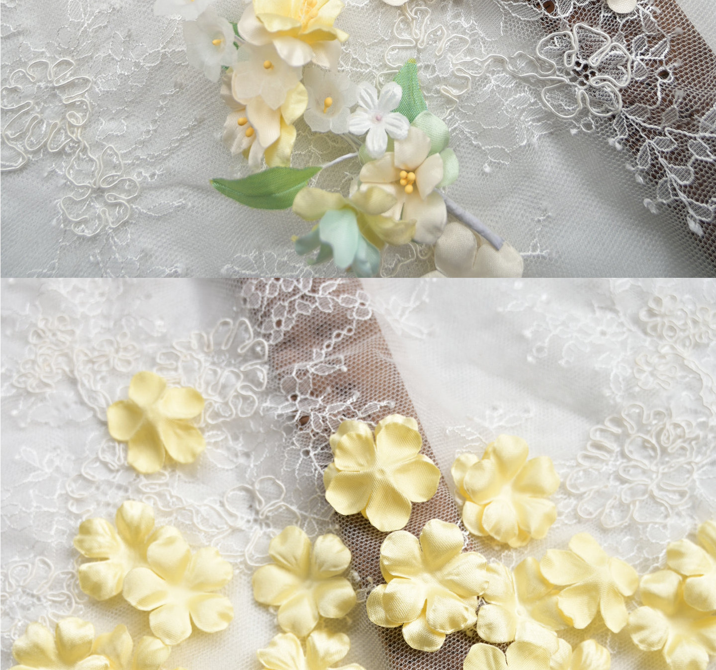 100 Stück Mehrfarbige DIY Handgemachte 3D-Organza-Blumen für Hochzeitskleider, Schleier, Mini-Blumen, Babykleidung, Bastelmaterialien 3CM RS4035 – Detail 20