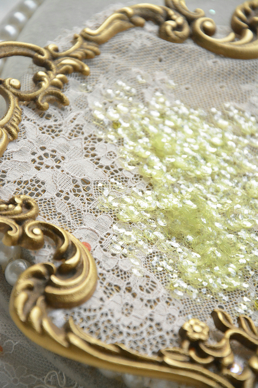 French Embroider Hand-Sewn Sequin Clothing Accessories Pink Mini Iridescent Concave and Convex Sequins Hand-Beaded Material 4mm