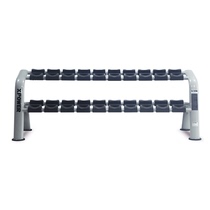 Kanglejia K013 gym commercial double-layer dumbbell rack 10 pairs of dumbbell shelf horizontal dumbbell rack
