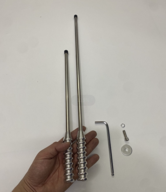 48-80cm bold stainless steel rod modified antenna without bracket car motorcycle decorative antenna flagpole