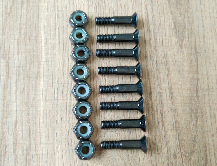 Ván cứng xương cứng cầu lục giác đinh 7/8 - Trượt băng / Trượt / Thể thao mạo hiểm giày patin 3 bánh