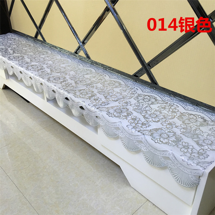 Tùy chỉnh Châu Âu TV tủ bàn mat PVC nhựa bàn cà phê vải đầu giường vải vải không thấm nước chống nóng khăn trải bàn có thể giặt - TV giá tivi samsung 65 inch