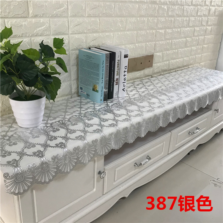 smart tivi Kích thước tùy chỉnh đầu giường bọc vải PVC mat TV tủ khăn trải bàn giày mat máy giặt bàn vải cà phê bàn ​​mat - TV tivi 40 inch