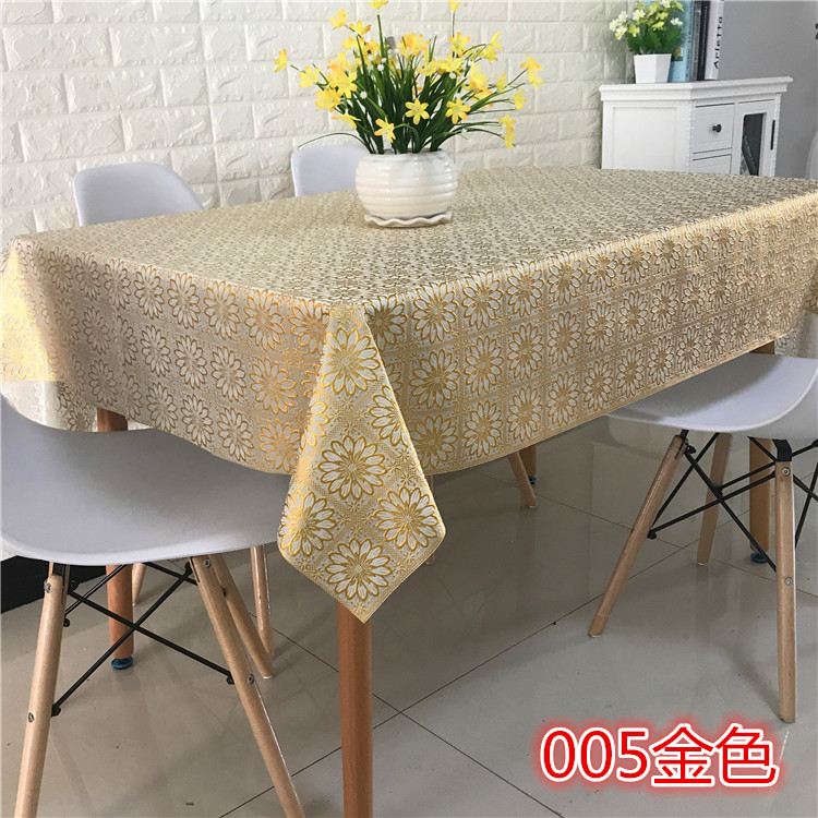 chống thấm PVC Đài Loan bảng bảng tủ bảng dầu trang bị vũ khí truyền hình cà phê mat mat khăn trải bàn bằng nhựa đặc biệt nhỏ tươi dùng một lần - Khăn trải bàn khăn trải bàn tết