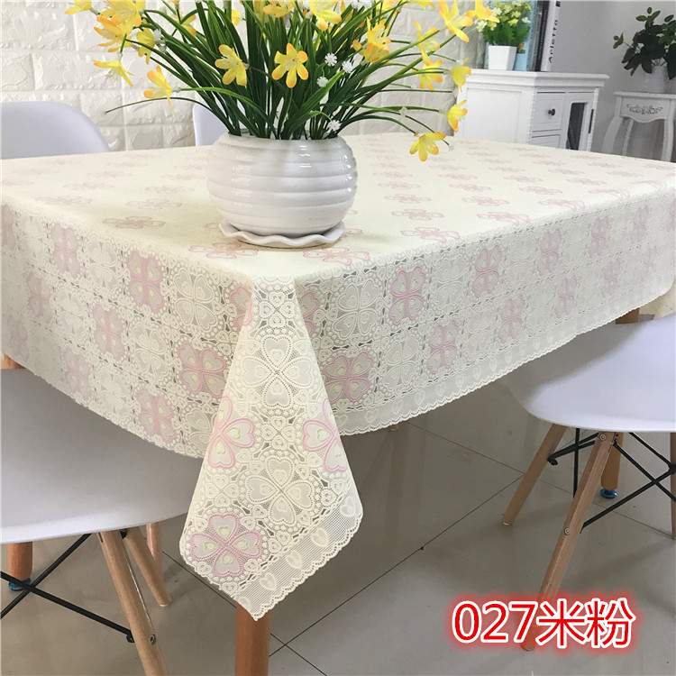 chống thấm PVC Đài Loan bảng bảng tủ bảng dầu trang bị vũ khí truyền hình cà phê mat mat khăn trải bàn bằng nhựa đặc biệt nhỏ tươi dùng một lần - Khăn trải bàn khăn trải bàn tết