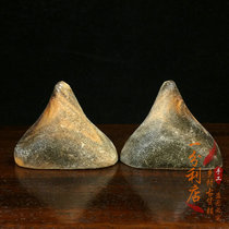 Tibetan Spread Tibetan Old Horn Horn Wear Original Corner Bull Corner Tips Ancient Play Collection Corner Sculpture Tibetan area Old corner handlebar Handlebar Pieces