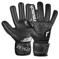 Gallop Reusch import professional goalkeeper football goalkeeper gloves black AttraktGold NC without finger