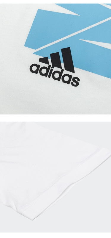 Adidas Adidas bóng đá Messi nam giới trưởng thành thở thể thao mùa hè thường ngắn tay T-shirt GL1990