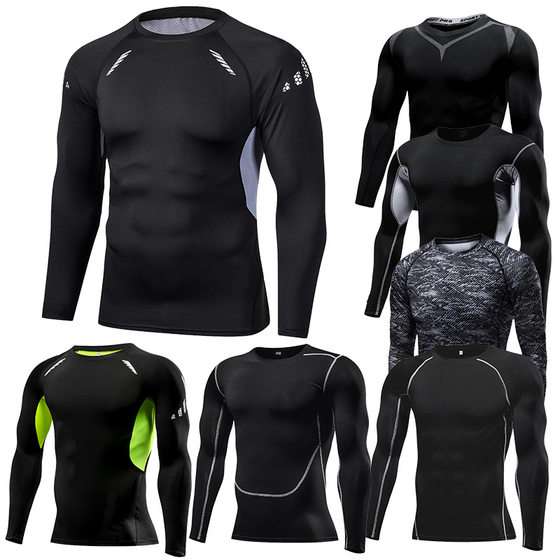 Large fire long sleeve warm and quick-drying adult tight-fitting
