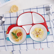 Home Cartoon Ceramic Dinner Plate Creative children Divided Dishes Count Heart Tray Meal Tray Soup Dish Cute Fruit Dishes