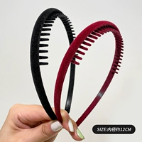 Черный+винный красный [бархат]