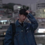 Джинсовая мужская весенняя японская синяя куртка для отдыха