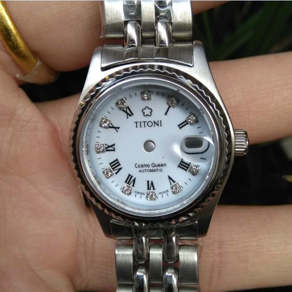 Watch accessories plum 726 series female case installed General ETA 2671 movement 2775 full steel shell