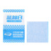 10 miếng màu xanh cộng với du lịch màu trắng - Rửa sạch / Chăm sóc vật tư xà phòng giấy Rửa sạch / Chăm sóc vật tư