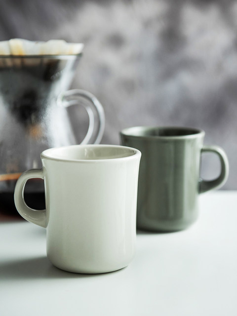 Japanese KINTO classic Japanese simple solid color ceramic mug coffee cup water cup juice drink cup tea cup